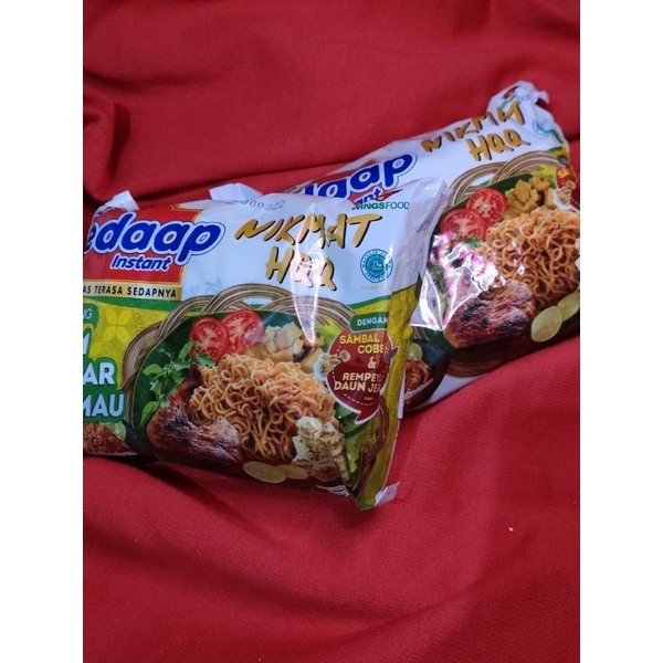 

mie sedaap goreng ayam bakar limau