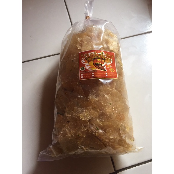 

Keripik kaca ukuran 1 kg