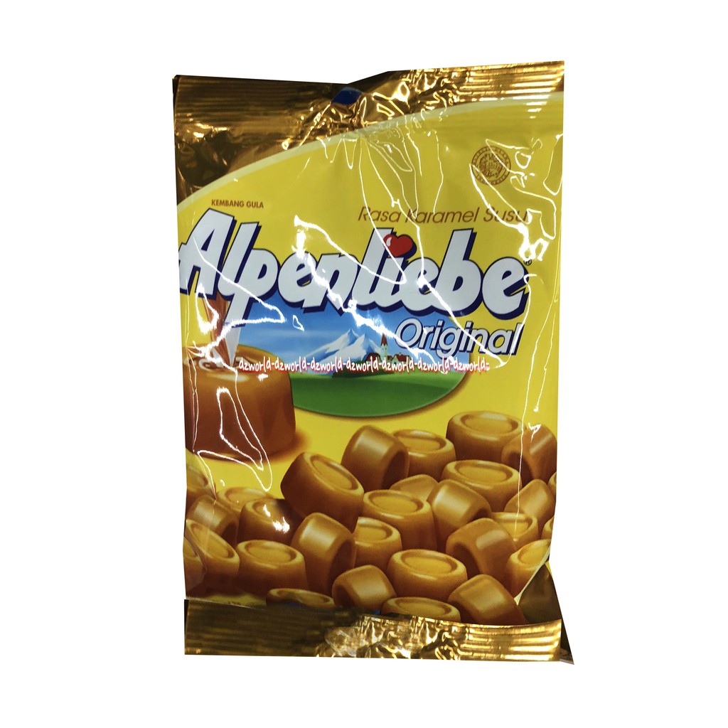 Alpenliebe Smooth &amp; Creamy 125gr Candy Permen Susu Caramel Alpenlibel Alpen Liebe Alpen libel Karamel