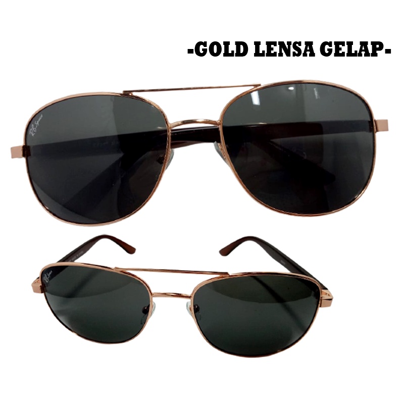 BISA COD! Kacamata Hitam Classic Gaya Full Lensa Hitam Anti Silau Pria Wanita Kaca mata Retro Cassual Trend Susglasses Unisex hitam Kaca mata Fashion Design Korea