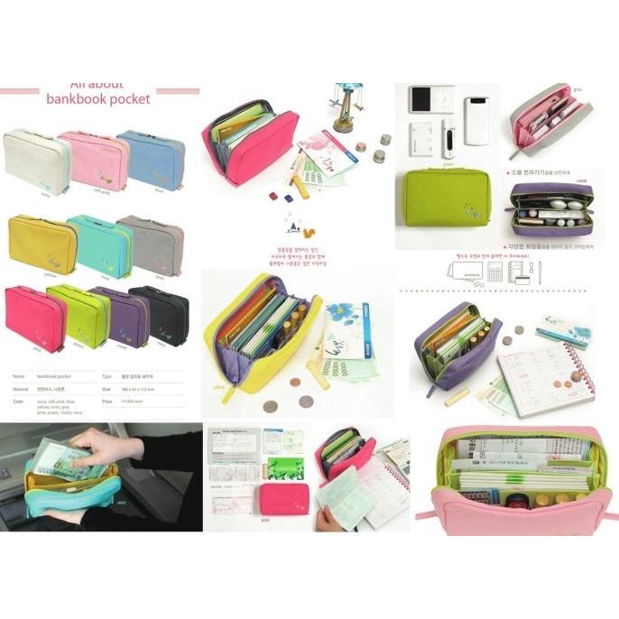 

Office & Stationery | Document Organizer | Bankbook Pocket - Bag Organizer Untuk Buku Bank Dan Surat2 Penting | Best Seller