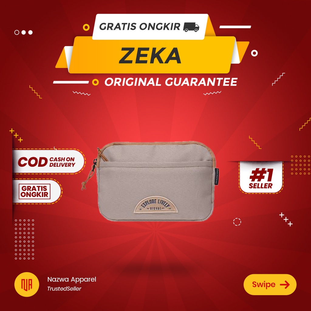 TAS POUCH VISVAL ZEKA KHAKI