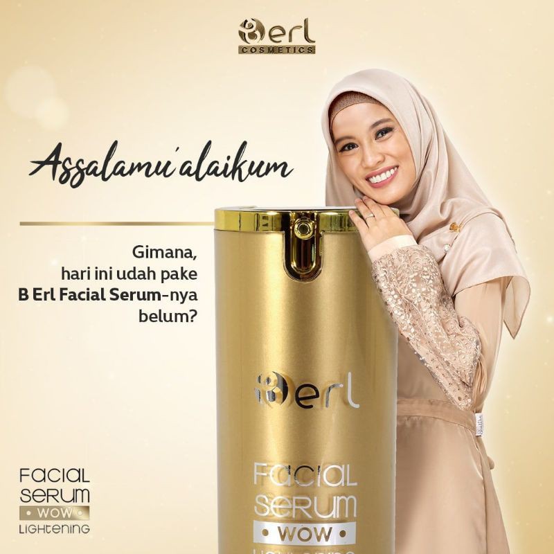 Serum Wajah Glowing Bpom Murah Ori Halal Face Serum B Erl 25ml Anti Aging Serum Skincare BPOM