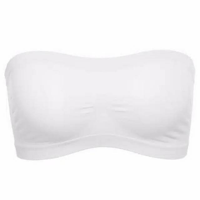 Bra Crop Top Strapless BH Breathable Flexible Pakaian Dalam