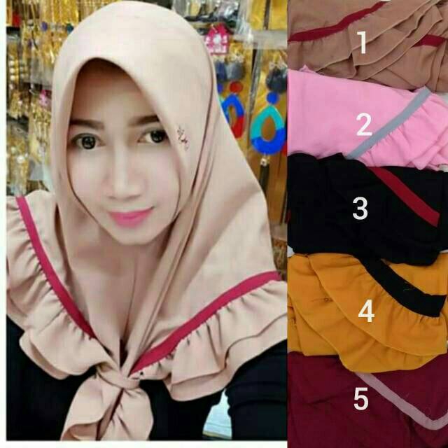 Realpict segitiga instan rempel list matt diamon