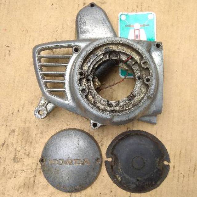 kalter kiri bak magnet honda c70 supercup c700 c800 ori original second bekas spul 1