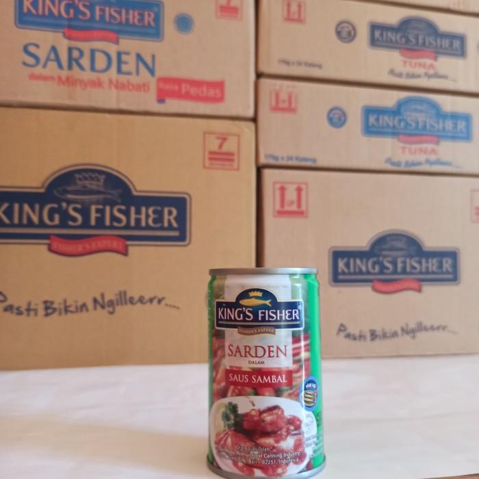 

Kaleng | Sarden King'S Fisher Rasa Saus Sambal 155 Gram (1 Karton = 50 Pcs)