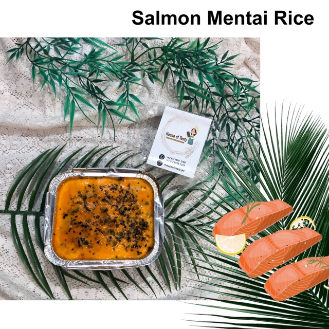 

Salmon Mentai Rice
