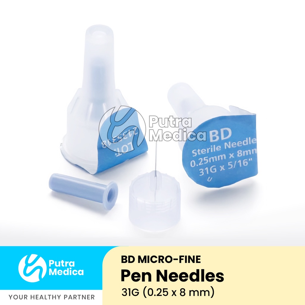 BD Micro-Fine Pen Needles 31Gx8mm - 5pcs / Insulin Diabetes Needle