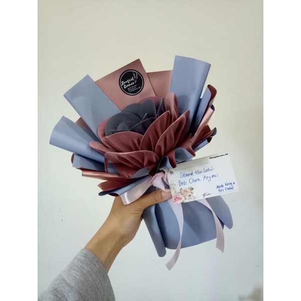 Buket Hijab Bella Square isi 2 hijab