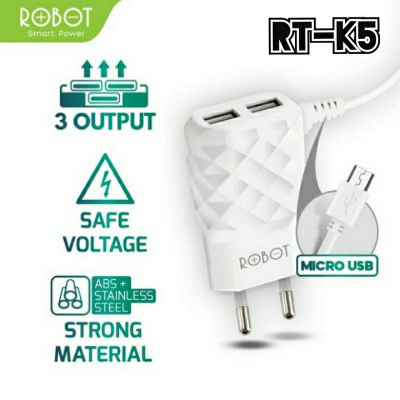 Charger Robot RT-K4 / RT-K5 / RT-K6 / RT-K7 / RT-K8 / RT-K9 Original