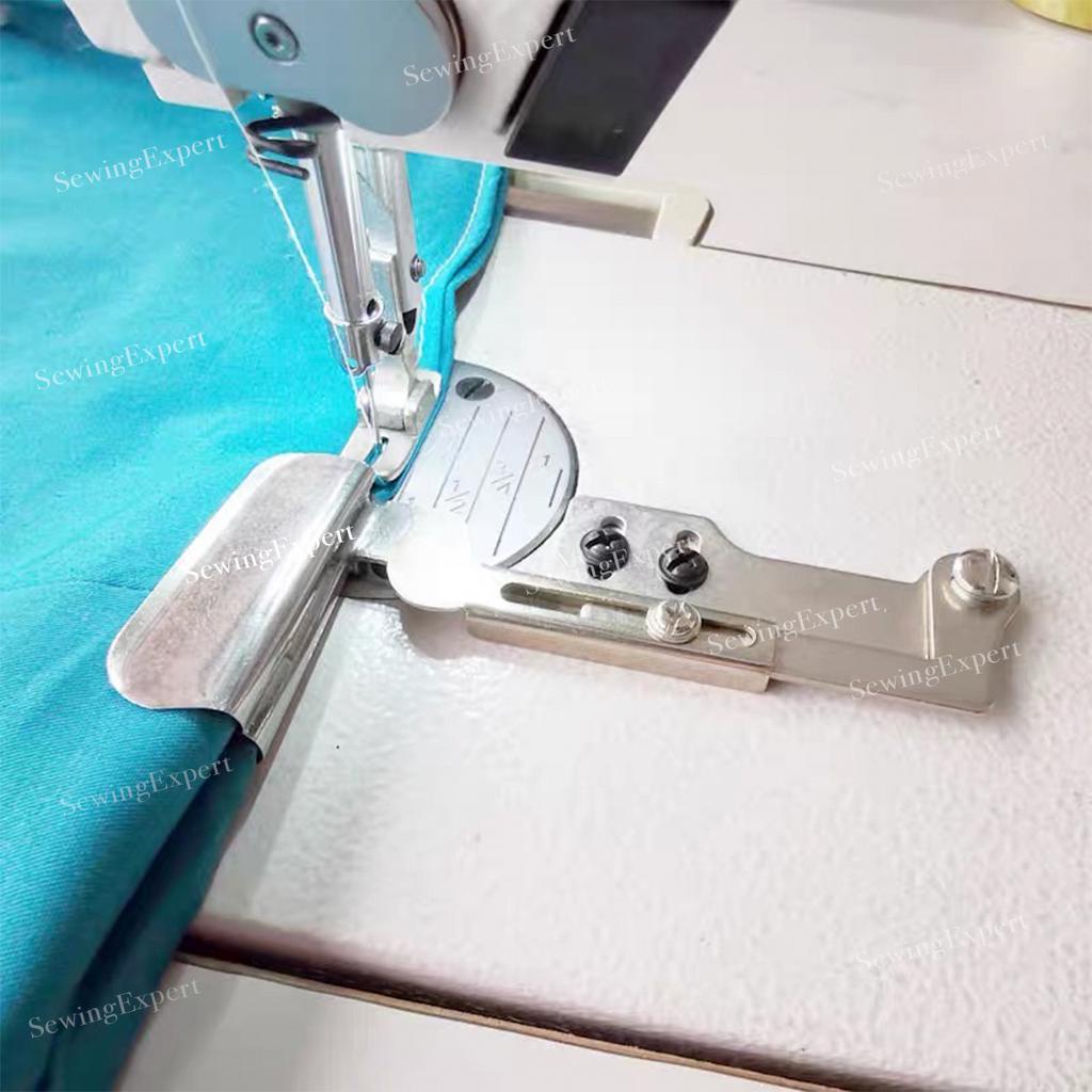 Corong Lipat Kain 2 Lapis Kedalam / Lipat Kemeja Furing / Untuk Mesin Jahit High Speed Jarum 1/ Jahitan Bersih Sepatu Mesin Industri Corong Lipat Kelim Lilit