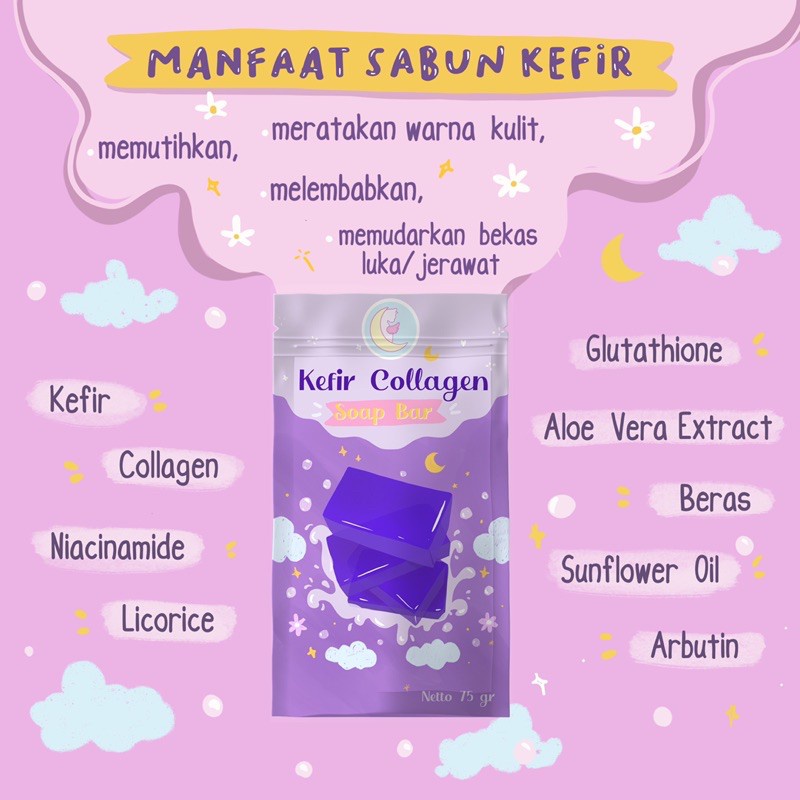 KEFIR COLLAGEN BAR SOAP/TFBEAUTY COLLAGEN SOAP