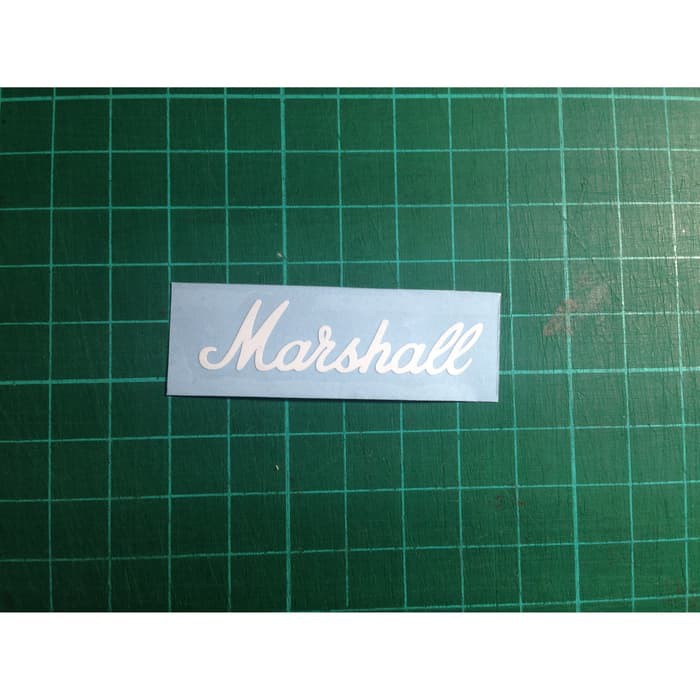 

Sticker / Stiker Marshall 19.5x5cm