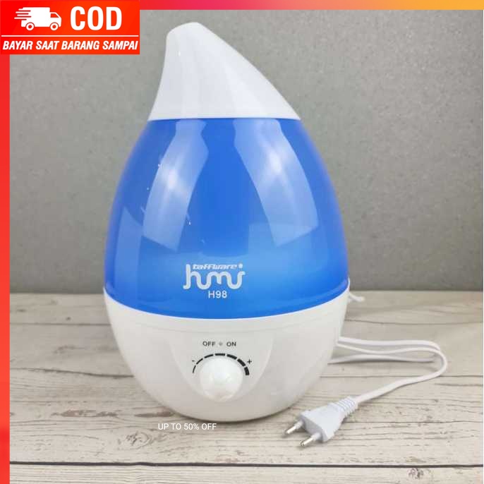 (100% BARANG ORI) Taffware Classic Drop 6 in 1 Ultrasonic Air Humidifier 3L - HUMI H98