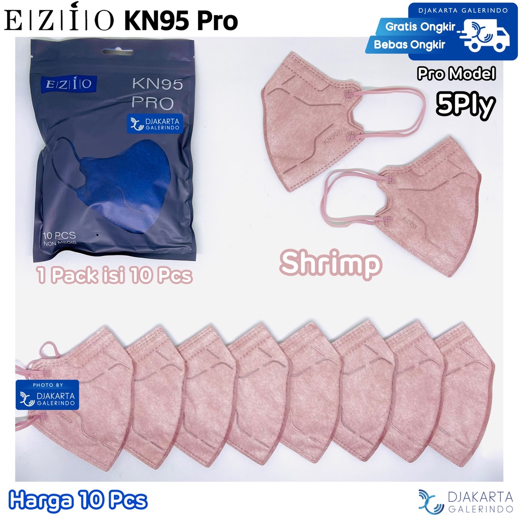 Masker KN95 PRO Ezio 5Ply isi 10Pcs