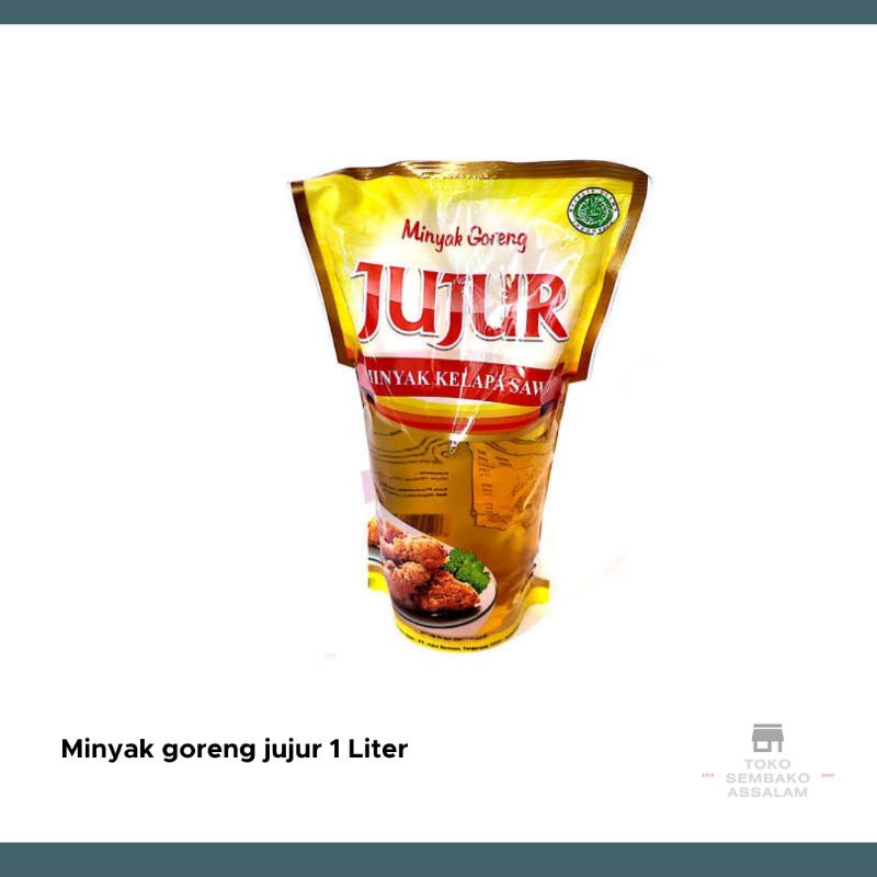

minyak goreng jujur 1 liter refil / jujur 1 liter