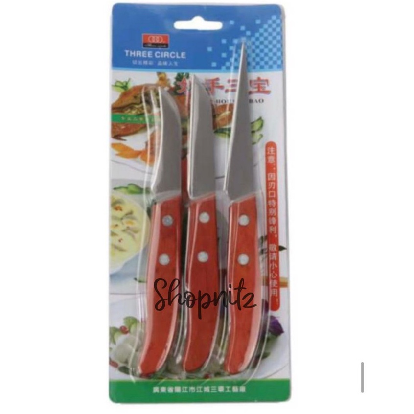 PISAU GARNISH / PISAU UKIR SET / PISAU UKIR BUAH / PISAU CARVING