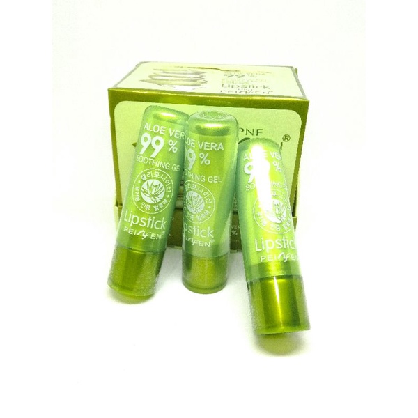 lip balm aloevera tahan lama anti pecah pecah