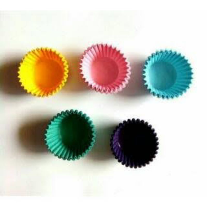 Paper Cup Mini Diva Untuk Nastar/ Pie Mini Warna 100pcs
