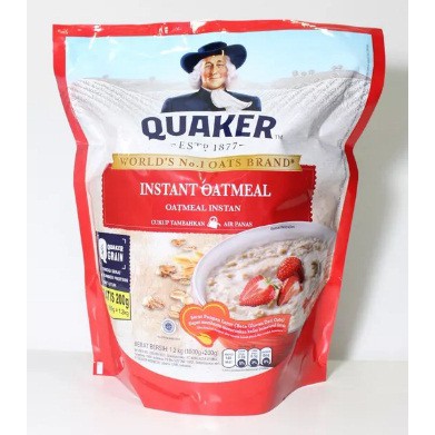 

QUAKER OAT CEREAL INSTANT 1200G PCH