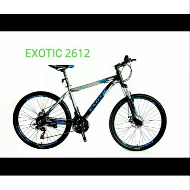  Sepeda  Gunung  MTB  Exotic  ET  2612  Uk 26 Inci Keren Murah 