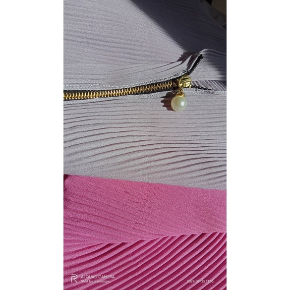 PASHMINA FULL PLISKET ZIPPER RESLETING/ PASHMINA ZIPPER RESLETING DIAMOND BY IZZA-1
