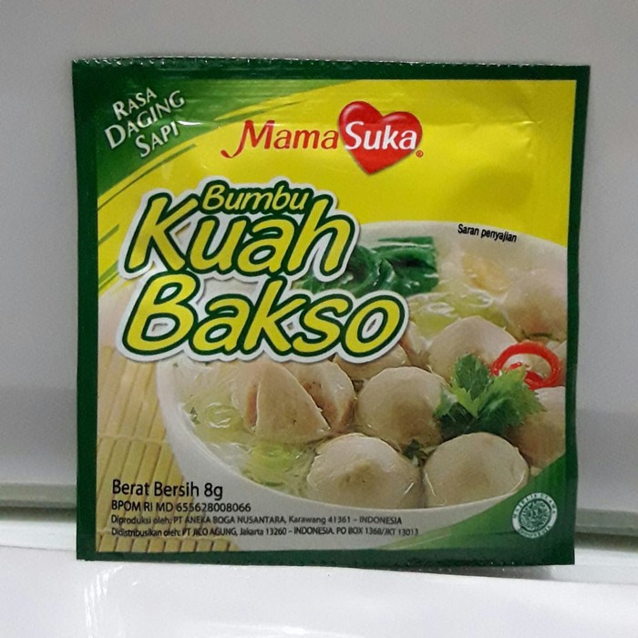 

mama suka bumbu kuah bakso renteng isi 12 sachet
