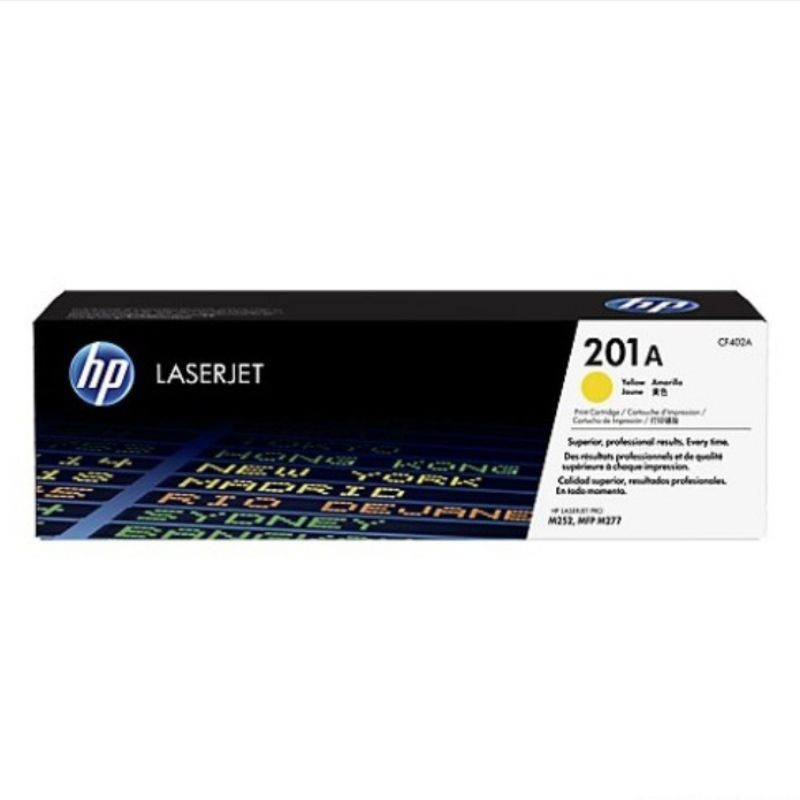 Toner laserjet color HP 201A Yellow CF402A for Pro M252 serier MFP M277 series