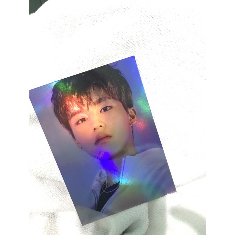 Postcard Jeongwoo Treasure Chapter 1 Black Ver