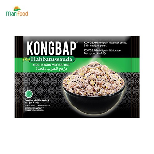 kongbap multi grain mix campuran nasi 1 sachet x25 grams