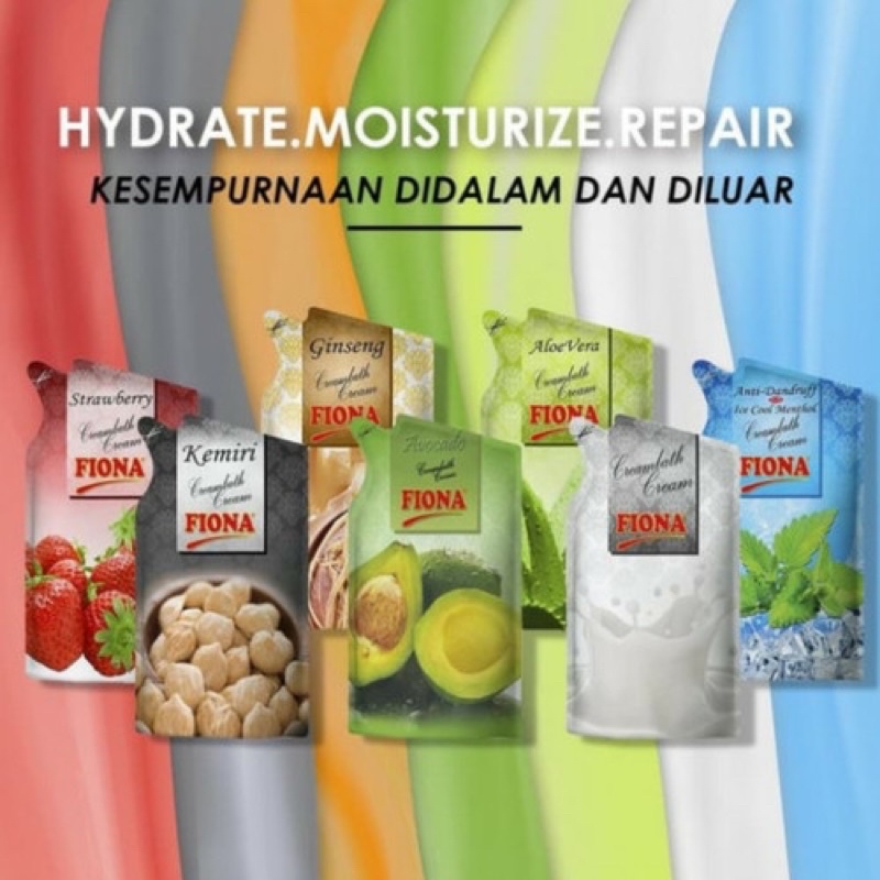 Jual Fiona creambath cream refill 1kg Shopee Indonesia