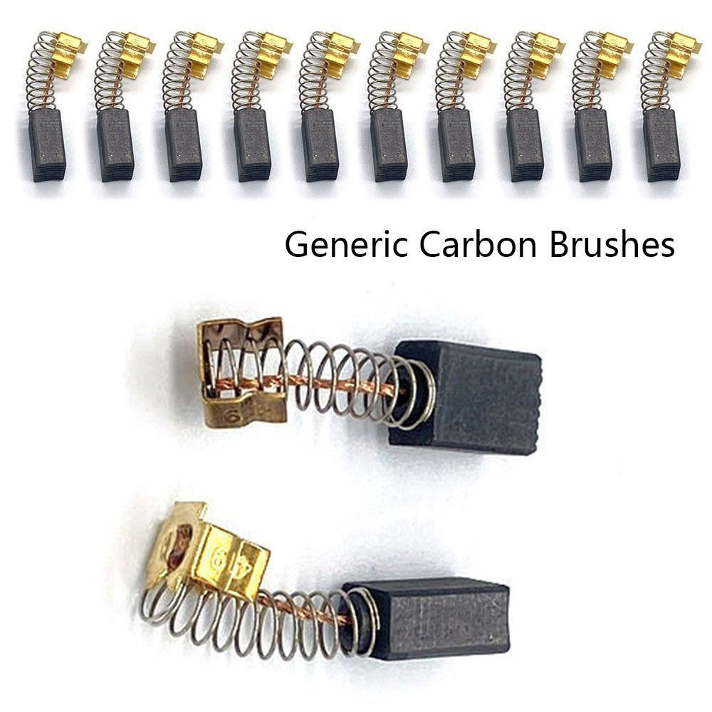 Top 10pcs Bor Mini High quality Rotary Tool Hand Tools Generik Carbon Brushes