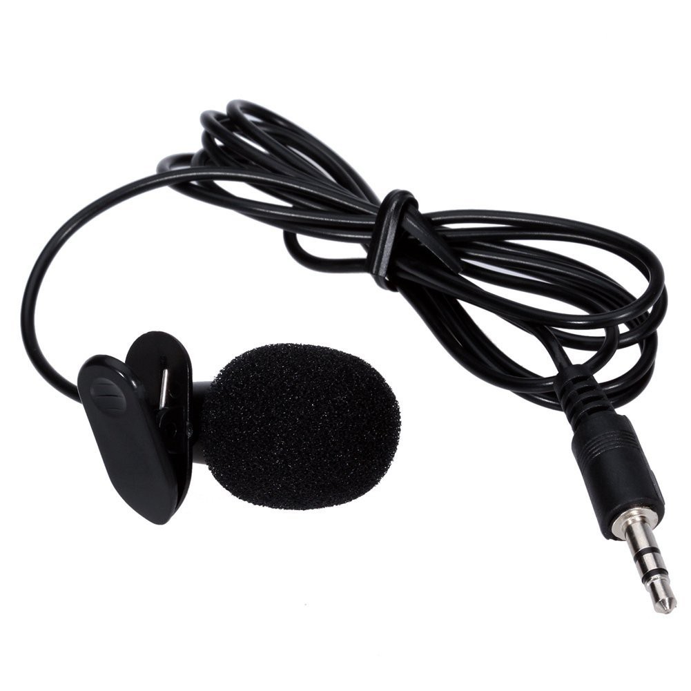 GS8pro Mic 3.5mm Microphone Clip on mic Smartphone Laptop Tablet Mikropon Klip on Hp PC SR-503