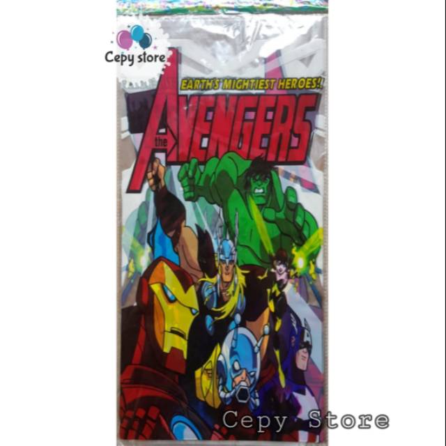 

Plastik Snack Ulang Tahun / Plastik Kado / Plastik Souvenir Avengers