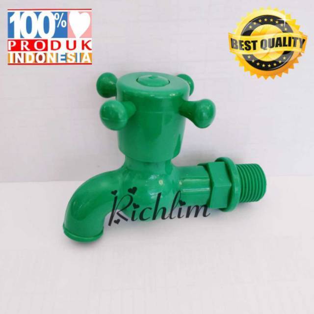 Kran Air/Keran Air Baling Plastik PVC 1/2 inch