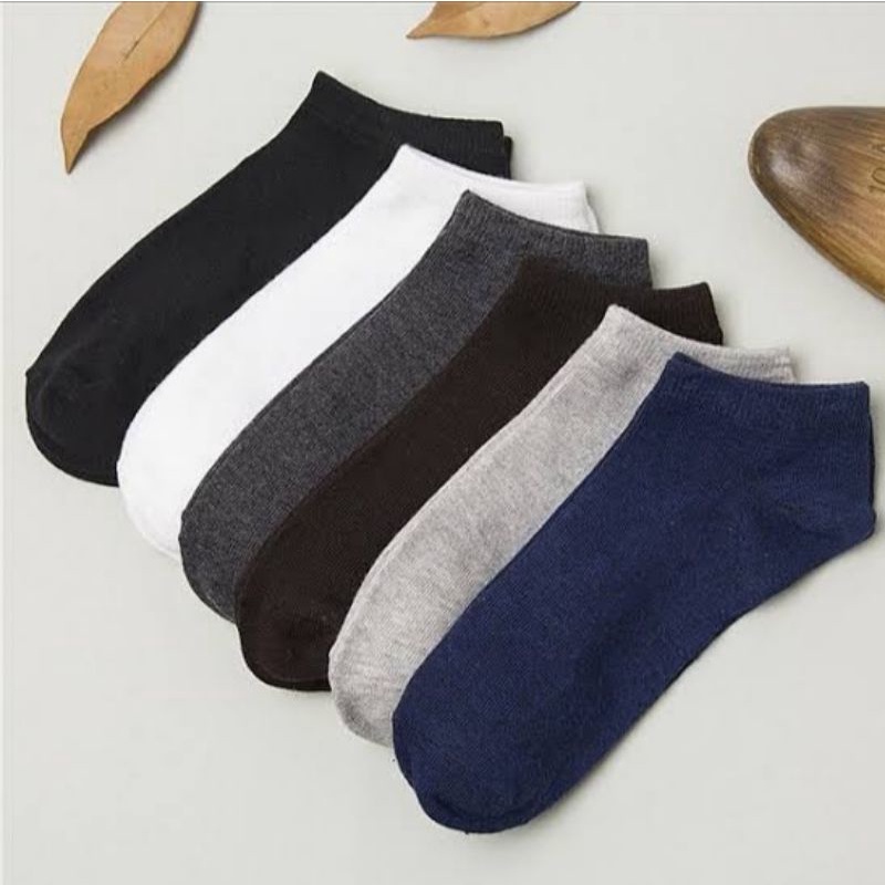 Kaos kaki pendek Polos Gress Pria Wanita fashion style