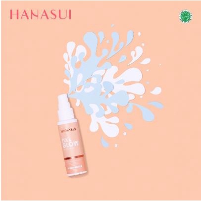 ^ KYRA ^ Hanasui Fix And Glow Setting Spray Long Lasting Grip &amp; Set Make Up