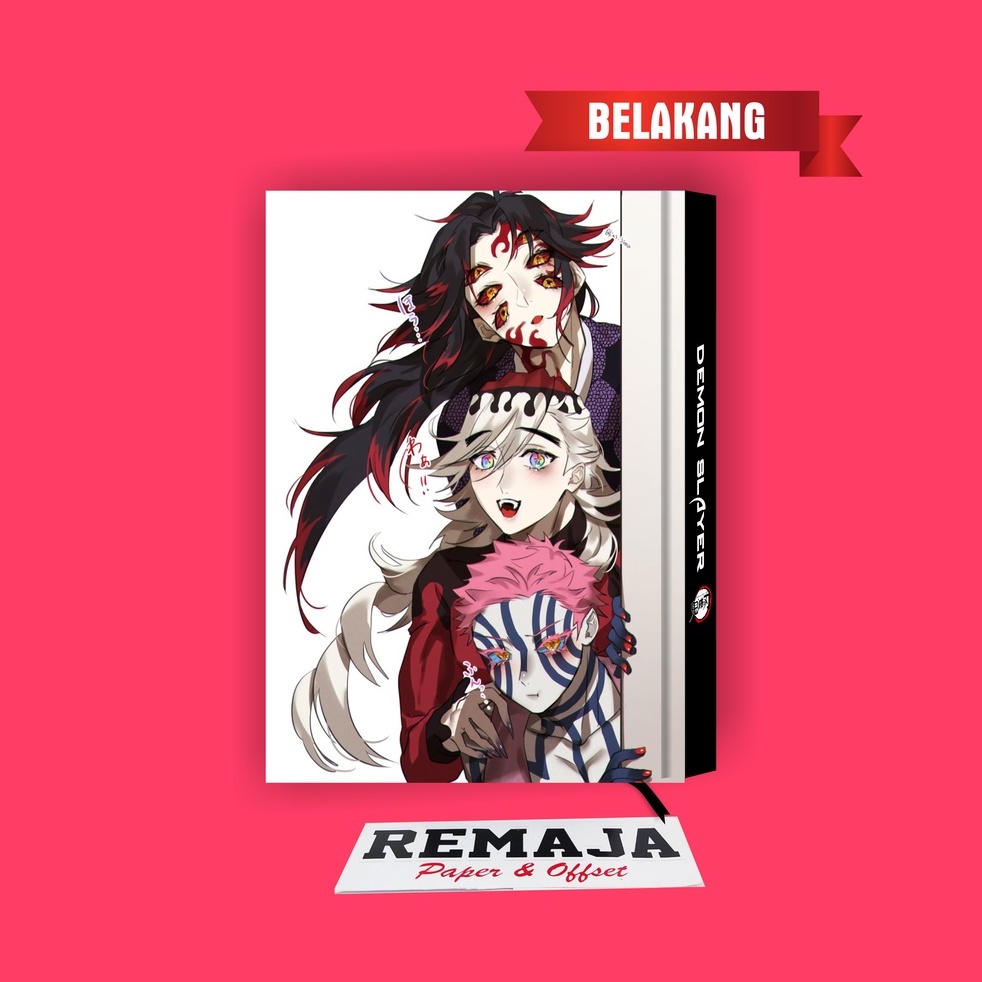 

Pocket book/Notebook Hardcover Kimetsu no Yaiba CODE 06 A6 & A5 / buku tulis catatan notes