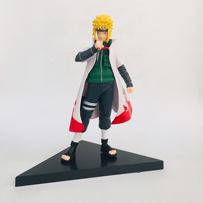 Set Action Figure Pajangan Naruto dan Minato Hokage 4 1set isi 2 pcs