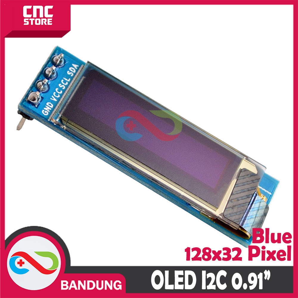 OLED DISPLAY 0.91&quot; INCH 128X32 LCD SCREEN BLUE