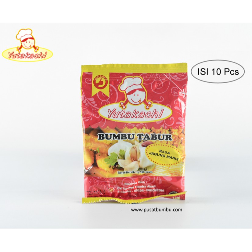 Bumbu Tabur Renteng Rasa Jagung Manis 1Kg (100gr x 10pcs) BUMUNA / Premium Bubuk Tabur Bumbu Keripik Kentang Lidi Ayam Makaroni Jamur Tahu Penyedap Rasa 1 kg (balado/bbq/pedas manis/jagung bakar/keju) Pusat Bumbu