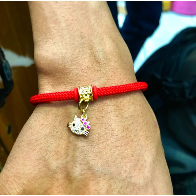 Gelang tangan wanita gelang tali leonti helokityyy lapis emas yaxiya