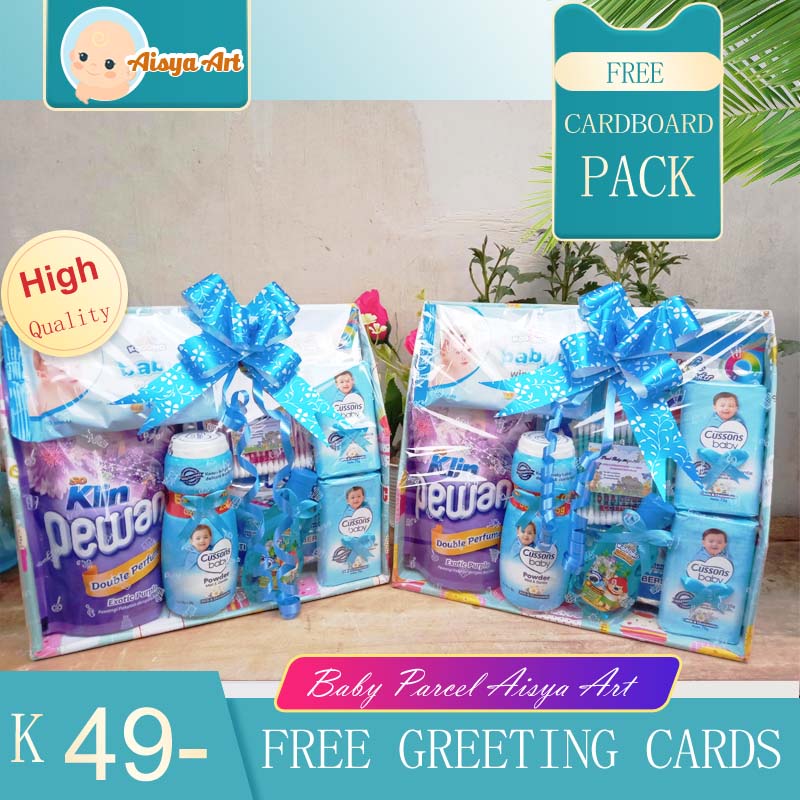 Parcel Bayi Baby Gift Set Kado Bayi Baru Lahir Hampers Bayi Box Kardus