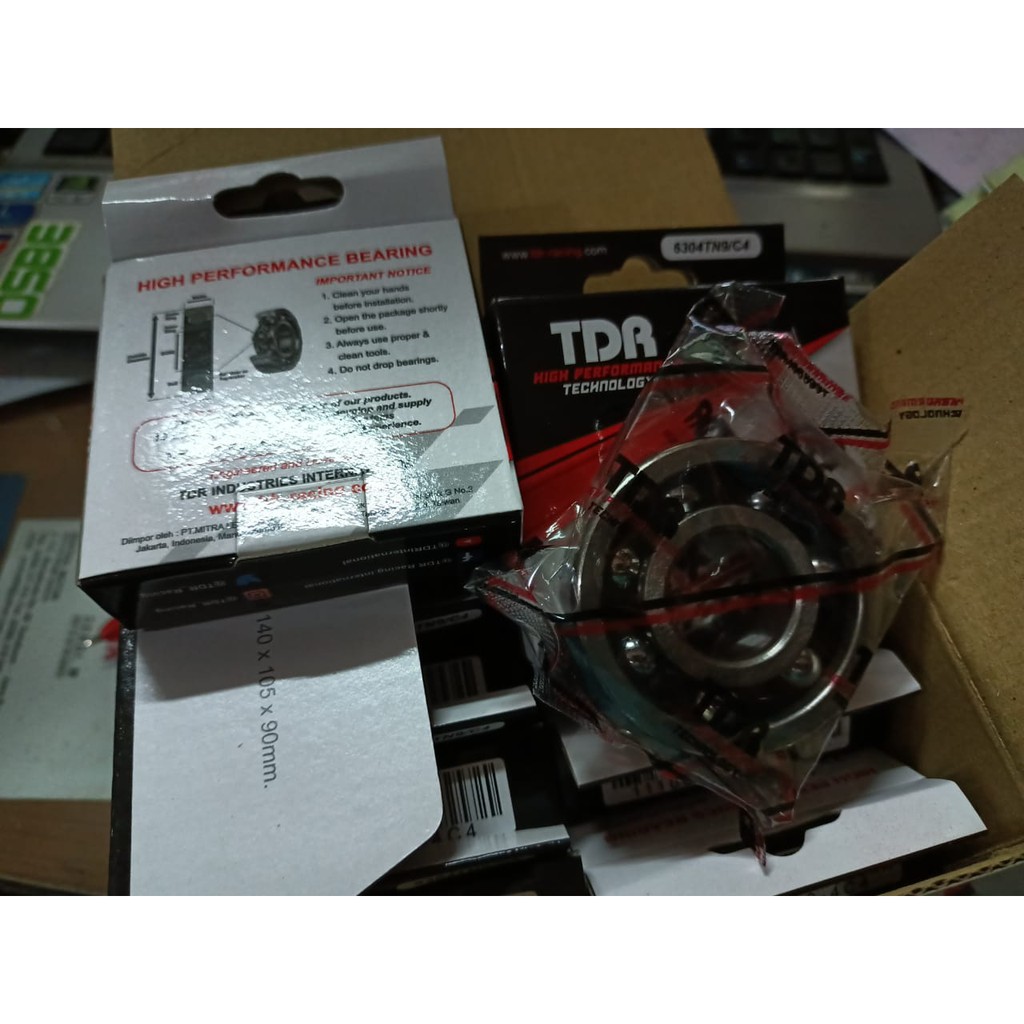 TDR LAHER 6304 FIBER RACING BALL BEARING KRUK AS YAMAHA