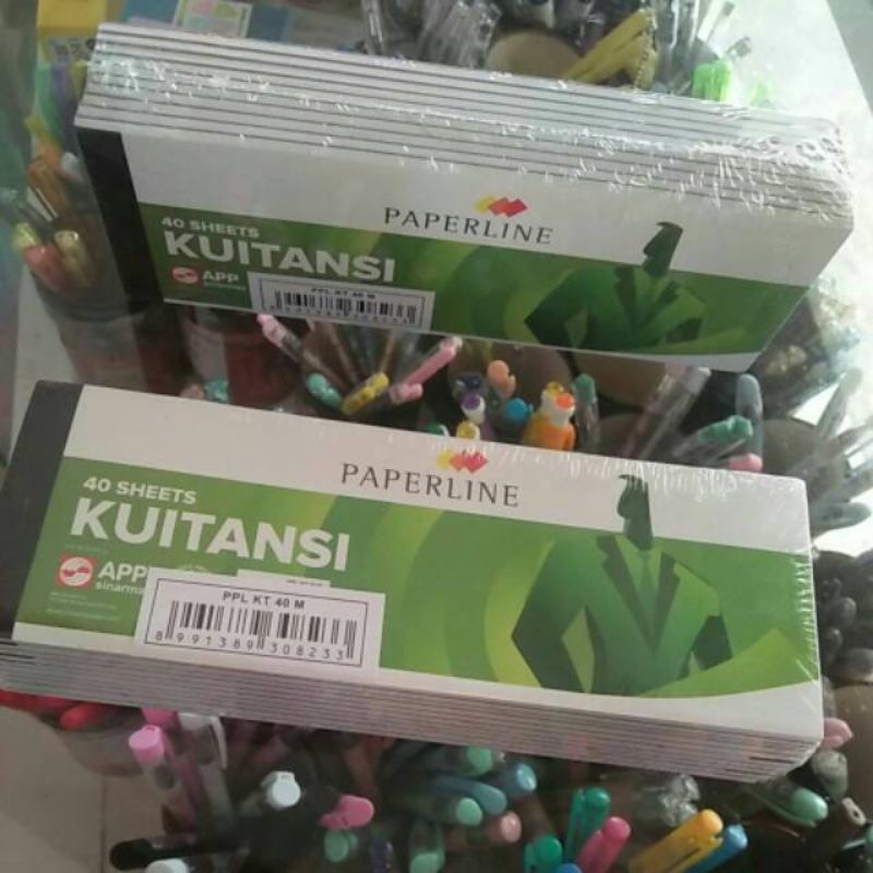

Kuitansi PAPERLINE KT40 isi 40sheets
