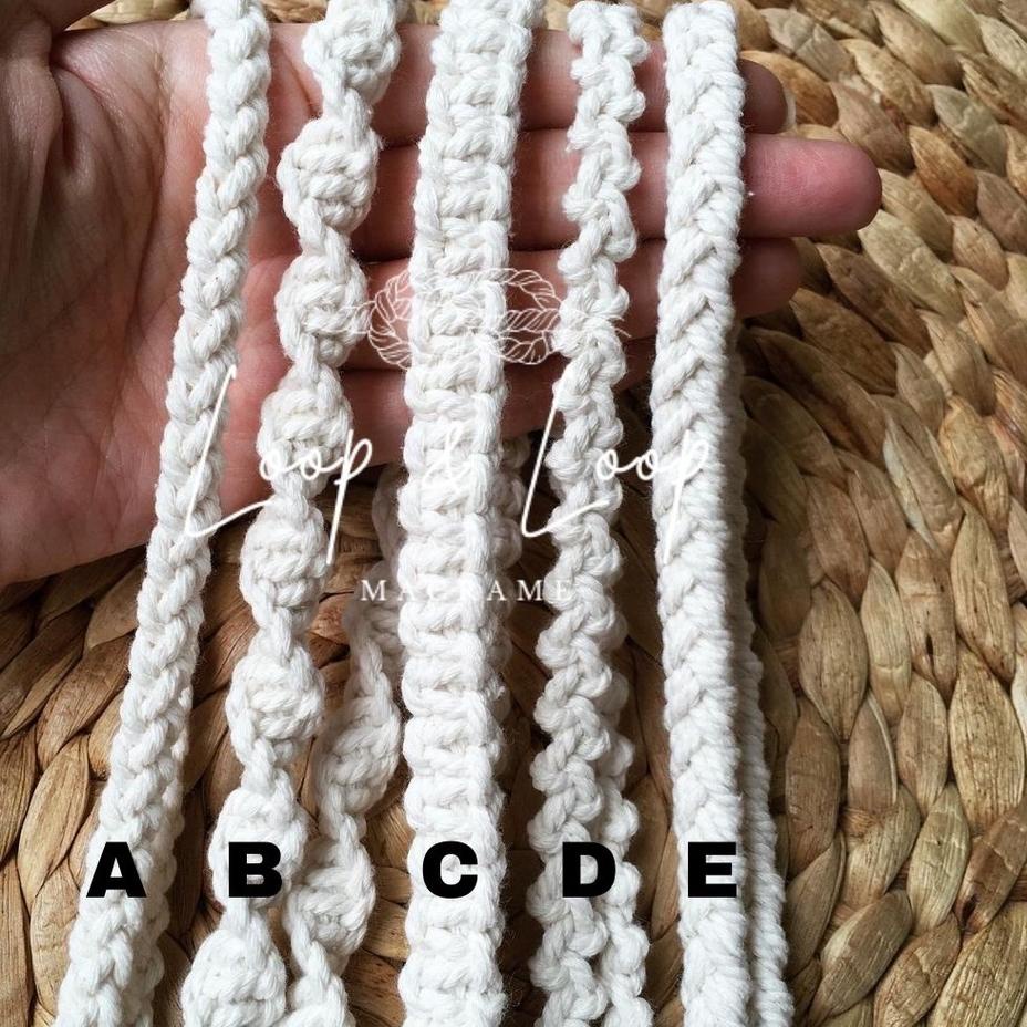 

Big Sale.. Lanyard Name Tag/ID Card Holder/Tali Gantungan HP Handmade Macrame