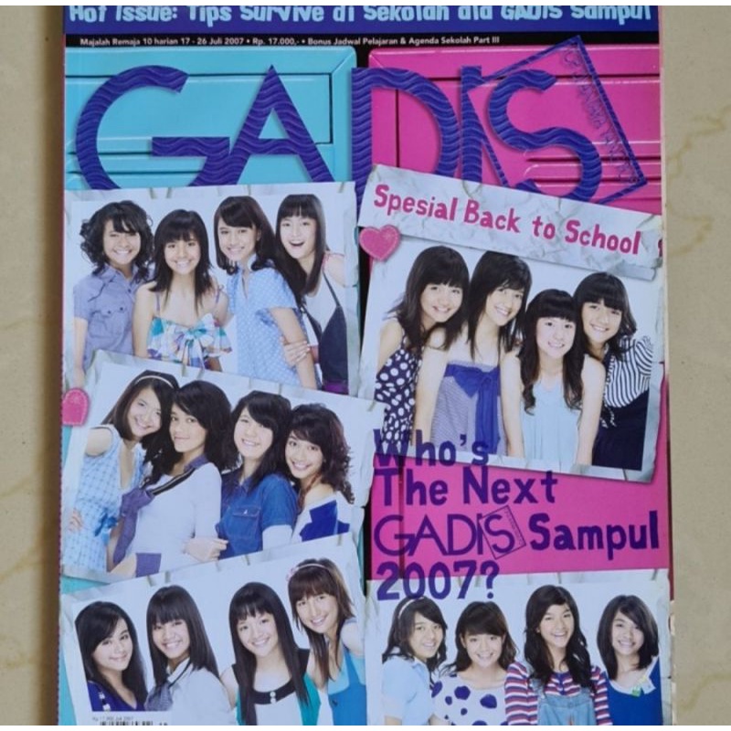 Majalah GADIS Edisi 17-26 Juli 2007