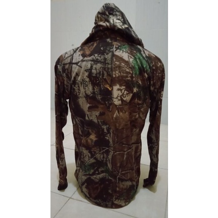 Kaos hodie camo berburu pe single