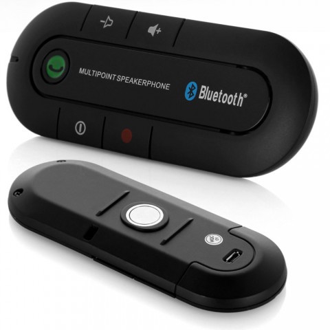 Audio Bluetooth-BT-13 Bluetooth Car Kit Handfree Multipoint Speakerphone Wireless Audio Stereo